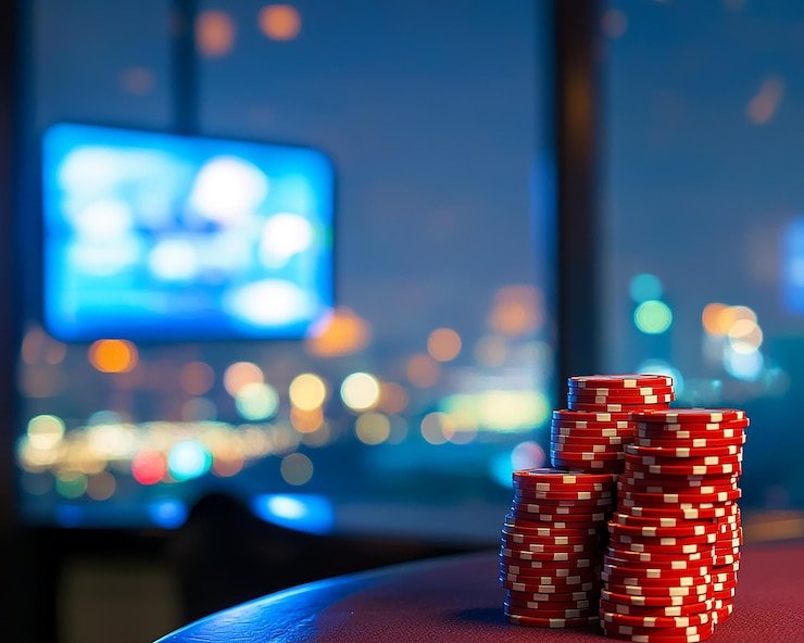 Live dealer studio showing Andar Bahar card game with real-time interface on cupang4d
